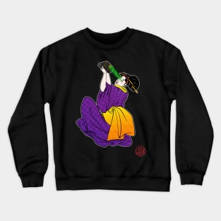 Bijinga - Soul in the VR headset Crewneck Sweatshirt